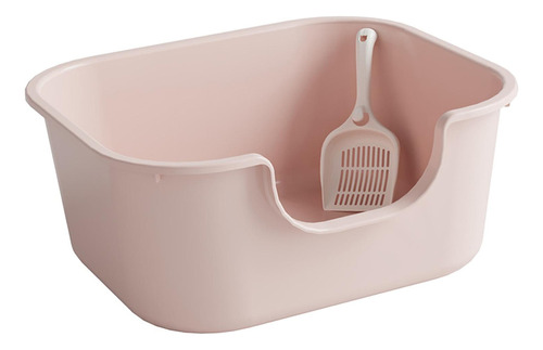 Cat Sand Bowl, caja de arena para gatos con color rosa