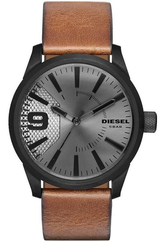 Reloj Diesel Rasp Para Hombres 47mm, Pulsera De Piel De Bece