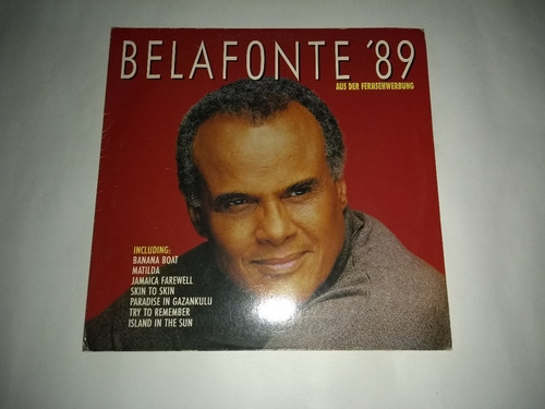 Lp Vinilo Harry Belafonte  Banana Boat Print Usa 89 Doble