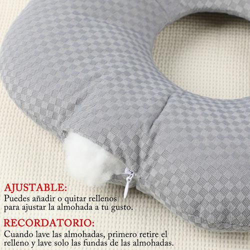 Lh Almofadas Com Furos Para Orelhas Para O