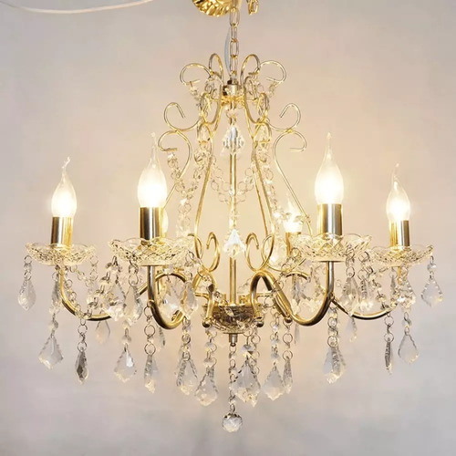 Lustre Pendente Dourado 547 Natalino Ct