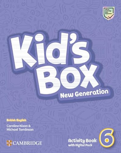 Libro Kid's Box New Generation 6 Activity Book With Digital