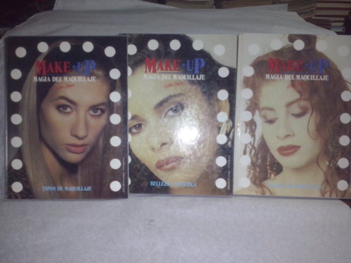 3 Libros Make Up Magia Del Maquillaje De Esther Diñeiro 