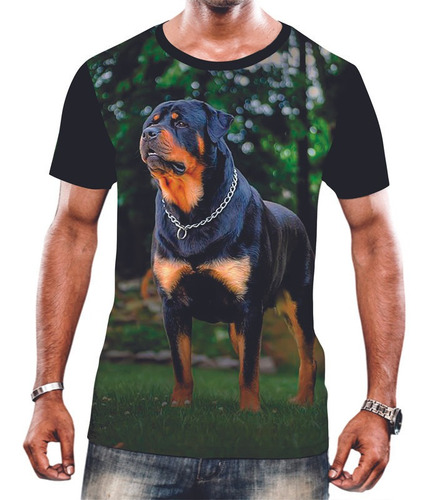 Camiseta Camisa Unissex Rottweiler Rotivailer Cachorro Cão 4