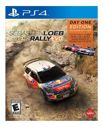 Sebastien Loeb Rally Evo Playstation 4 Ps4 Nuevo De Paquete