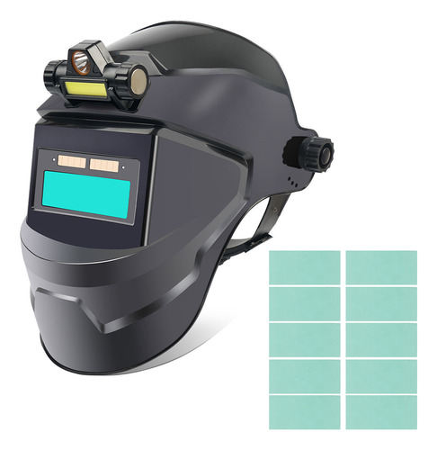 Gorro De Soldadura Eléctrica True Face Welder Mask Color Lig