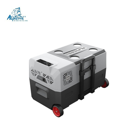 Imagen 4 de 7 de Heladera Freezer Portátil 12/24v Alpicool Con Compresor 30l