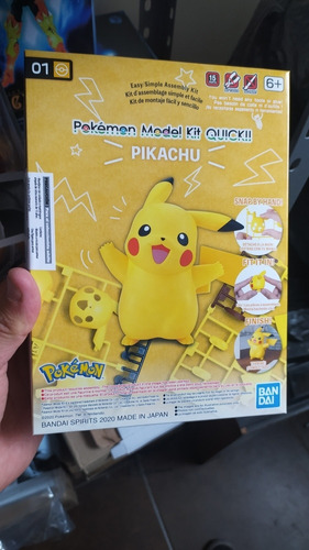 Pikachu  Pokemon Model Kit Quick - Bandai