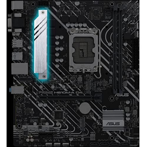 Placa-mãe Asus Prime H610m-a D4-csm Lga 1700 Intel 12th Ge