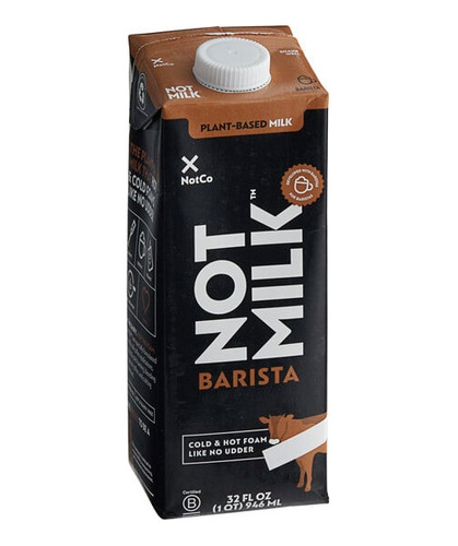 Not Milk Leche Vegetal Uso Barista Espesa 6pack 