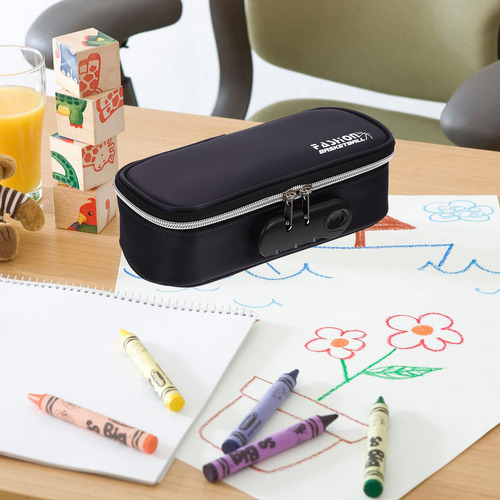 Estuche Para Lápices De Papelería Con Bolsa Con Cierre