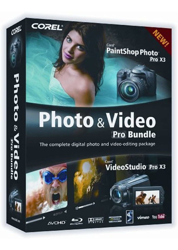 Corel Photo & Video Pro X3 Bundle Antigua Version