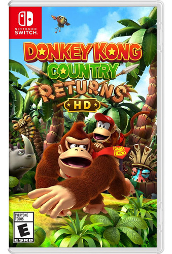 Donkey Kong Country Returns Hd Nintendo Switch Físico
