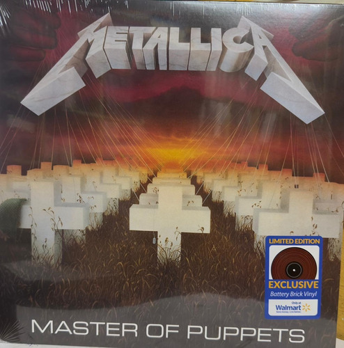 Vinilo Metallica Master Of Puppets Edición Especial Nuevo