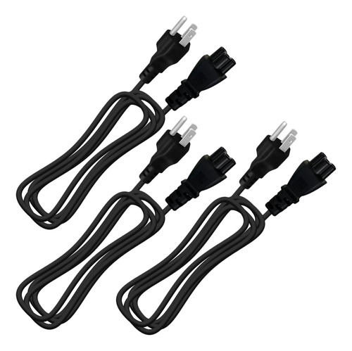 15pz Cable Corriente Fuente Poder Trifasico Cargador Laptop