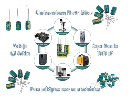 Capacitor 1000uf 6.3vol