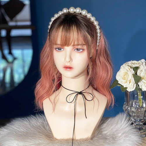 Cabeza De Maniquí Femenino Con Maquillaje, Profesional,