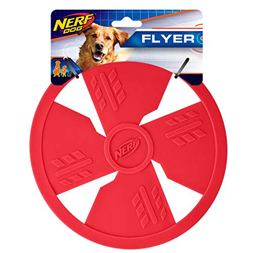 Juguete Para Perro Nerf Dog Rubber Flyer, Disco Volador, Lig