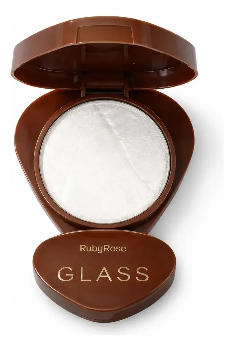 Glass Ruby Rose Iluminador Ruby Rose Baked Linha Efeito Acetinado Tom