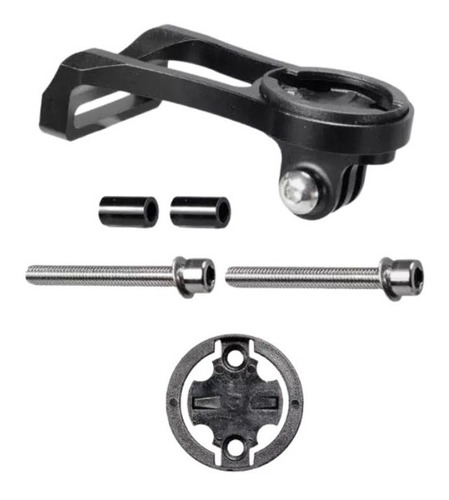 Imagen 5 de 10 de Soporte De Aluminio Para Go Pro Manubrio Bicicleta Moto Mono