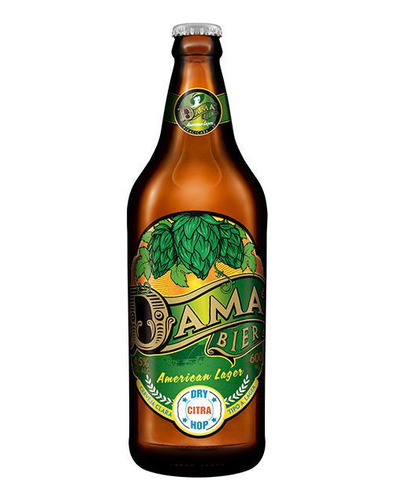 Cerveja Dama Bier American Lager 600 Ml