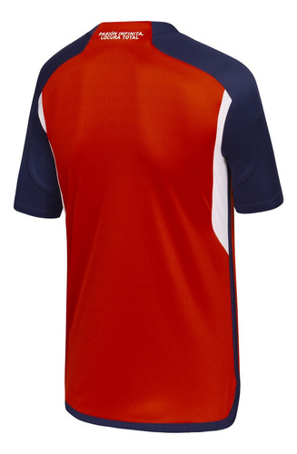 Imagen 2 de 4 de Camiseta adidas Visitante Universidad De Chile Niños Ht9969