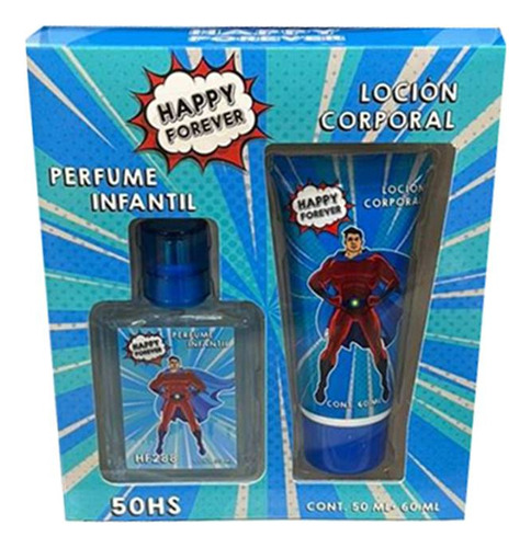 Perfume Infantil Loción Corporal Para Niños Happy Forever 