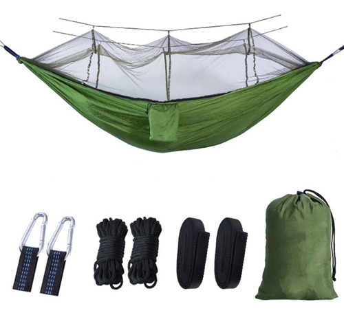 Hamaca De Camping Para 2 Personas Con Mosquitera Y Columpio