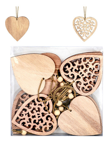 2 X 10 Uds Árbol De Navidad Colgante Hueco En Forma De