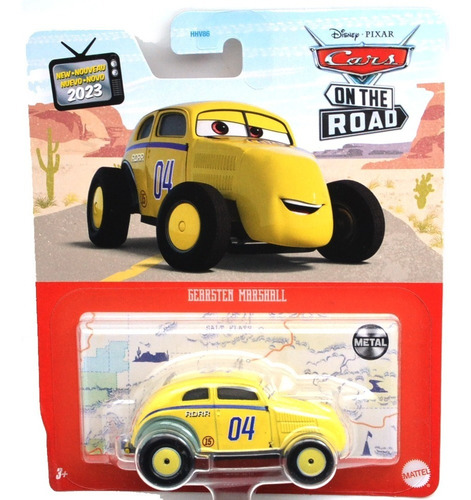 Disney- Pixar- Cars -vehiculo: Gerrsten Marshall Mattel 1/55