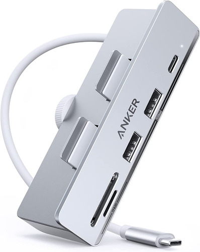 Imagen 1 de 9 de Hub Usb-c - Anker - 2 Port Usb-a 1 Usb-c 3.2 Sd/microsd iMac
