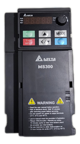 Inversor De Frequência Delta Vfd5a5ms43a 3hp 380v
