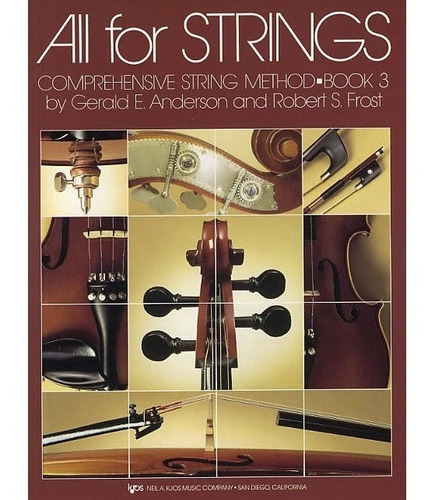 Método All For Strings Para Violoncelo (cello) Volume 3