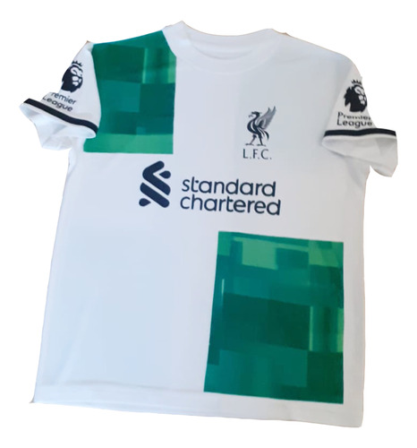 Camiseta De Fútbol Niños Liverpool Se Personaliza A Tu Gusto