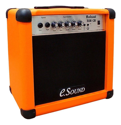 Amplificador De Contrabaixo Robust 308cb 30 Watts Laranja