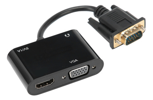 Adaptador Vga A Pantallas De Proyector De Tv Con Convertidor