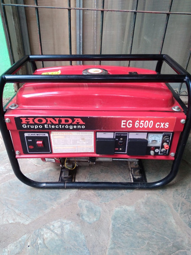 Grupo Electrógeno Honda Eg 6500 Cxs