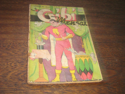 Gibi Mensal Nº 77a Junho 1947 C/ Namor Cap Marvel Original (Usado)
