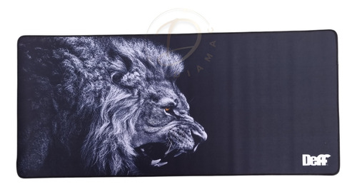 Mouse Pad Gamer Leon Blanco Y Negro 90x40 Xl Mousepad Diamac