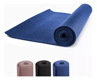 Tapete Yoga Pilates Fitness Ejercicio Portátil 10mm Grosor