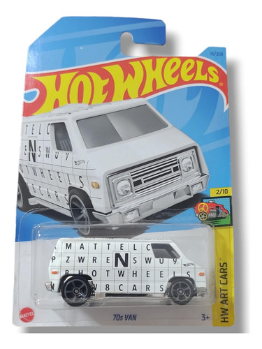 70s Van Hw Art Cars Mattel Hotwheels 1/64