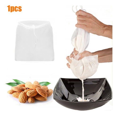 Bolsa De Leche De Frutos Secos, Gasa De Nailon De Malla Fina