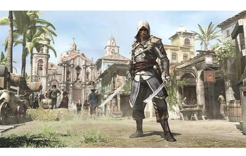 Mídia Física Assassin's Creed IV Black Flag Ps4 Original - GAMES