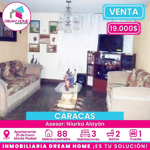 Apartamento Parroquia 23 De Enero, Monte Piedad Zona F -caracas 