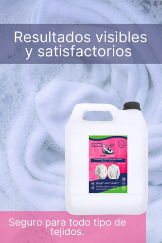 Pak 2 Quitamanchas Blanqueador Sin Cloro Xpert Vanish 5 Lt.