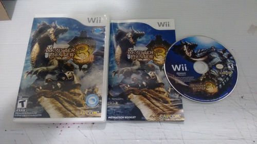 Monster Hunter Tri 3 Completo Para Nintendo Wii,checalo