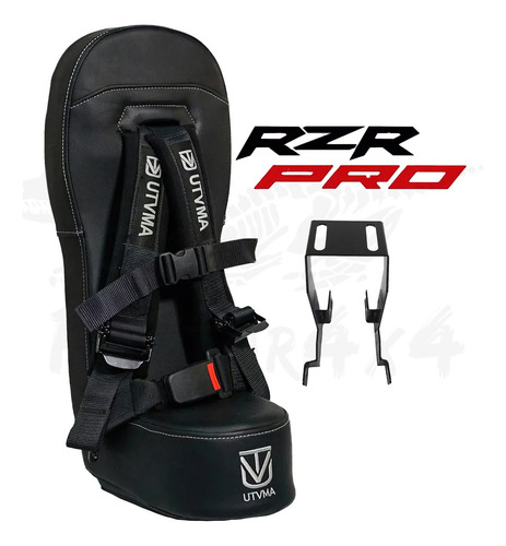 Asiento Niño Polaris Rzr Pro R Y Turbo R 2020+ 2 Plazas