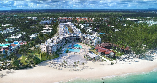 For Sale Apartamento De  1 Habitacione En Punta Cana En Playa Entrega Julio 2023