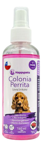 Colonia Para Perros Mascotas 160ml Sin Alcohol