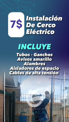 Instalación Y Mantenimientos De Cercos Electricos